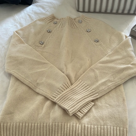 J. Crew Sweaters - J Crew jeweled sweater